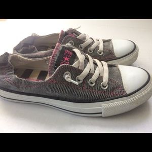 Converse woman’s slip on tennis shoes